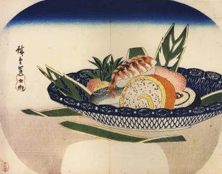 Schale mit Sushi
